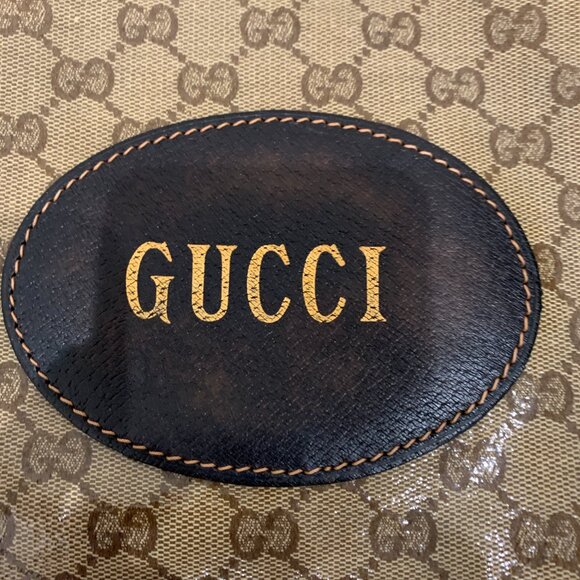 Gucci Brown GG Supreme Handbag Sku#84653 (gently used) - Picture 10 of 12